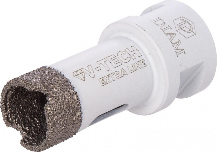 Сверло алмазное DIAM 20x35xМ14 Extra Line V-TECH 320271 - изображение 4