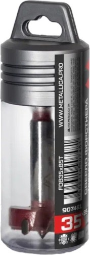 Сверло Форстнера METALLICA Ultra 35x85/55 мм твердосплавное по дереву ДСП, МДФ 907481