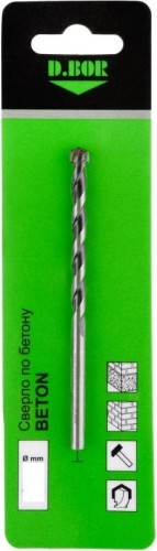 Сверло по бетону D.BOR BETON 10x80/120 D-DB-BET-10-120 - изображение 2