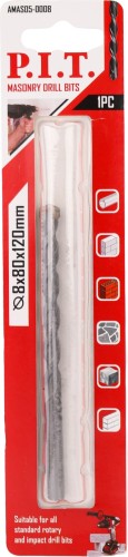 Сверло по бетону P.I.T. AMAS05-0008 8x120 мм - изображение 2