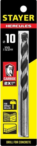 Сверло по бетону STAYER PROFESSIONAL ударное, 10x120мм 2915-120-10 - изображение 2