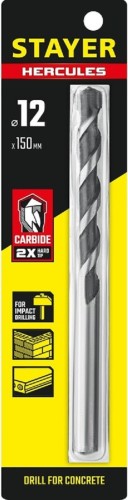 Сверло по бетону STAYER PROFESSIONAL ударное, 12x150мм 2915-150-12 - изображение 2