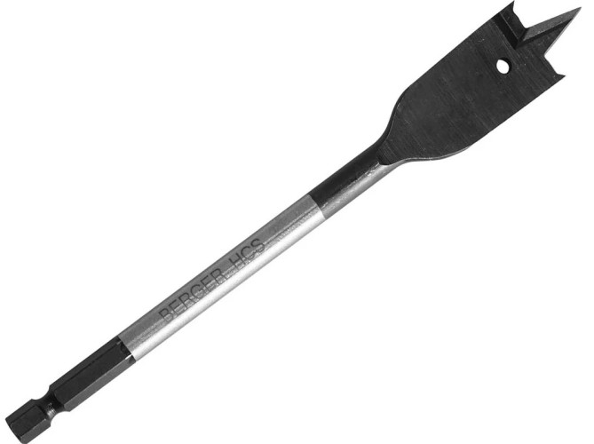 Сверло по дереву BERGER BG1498 30х152 мм перовое