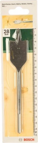 Сверло по дереву BOSCH Expert перовое 28x120x165 мм 2609255271 - изображение 2