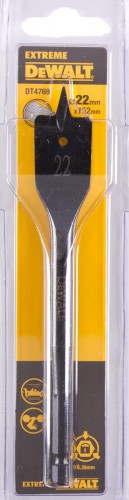 Сверло по дереву DeWALT  22 x 132/152 мм Extreme Impact перьевое DT4769-QZ DT4769-QZ