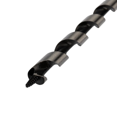 Сверло по дереву Kranz 10х230 мм винтовое, шестигр. хвост. KR-91-0692 - изображение 3