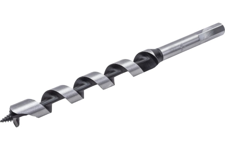 Сверло по дереву Kranz 18х230 мм винтовое, шестигр. хвост. KR-91-0709 - изображение 2