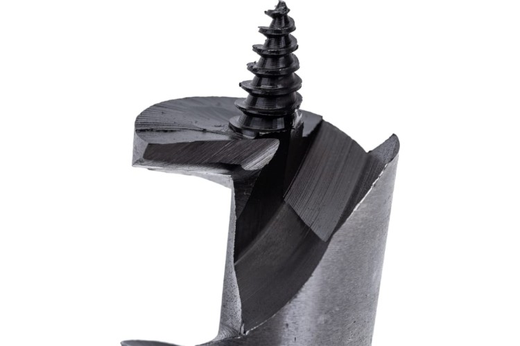 Сверло по дереву Kranz 32х230 мм винтовое, шестигр. хвост. KR-91-0721 - изображение 4