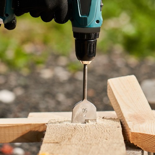 Сверло по дереву Kranz 50х152 мм шестигр. хвост. KR-91-0679 - изображение 3