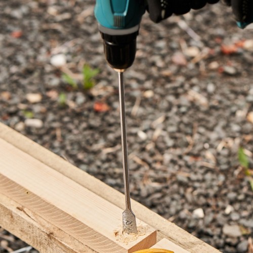 Сверло по дереву Kranz KR-91-0773 перовое 22х300 мм - изображение 3