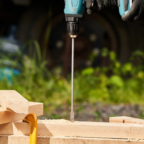 Сверло по дереву Kranz KR-91-0770 перовое 12х300 мм - изображение 4