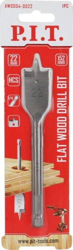 Сверло по дереву P.I.T. AWOD04-0022 перовое 22x152мм - изображение 2