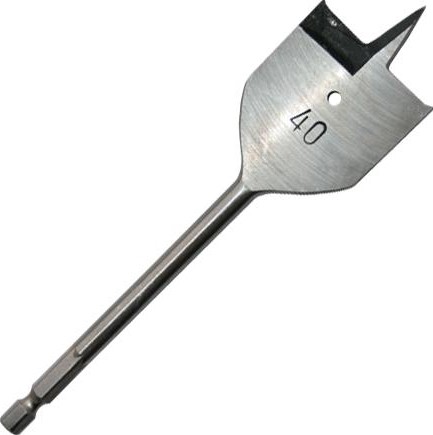 Сверло по дереву ПРАКТИКА перовое 40х152 мм 033-031