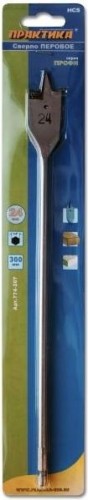 Сверло по дереву ПРАКТИКА перовое 24х300 мм 774-207 - изображение 2