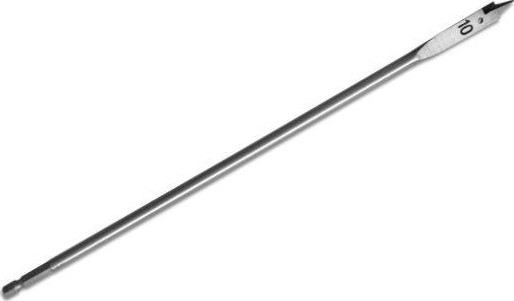 Сверло по дереву ПРАКТИКА перовое 10х300 мм 774-092