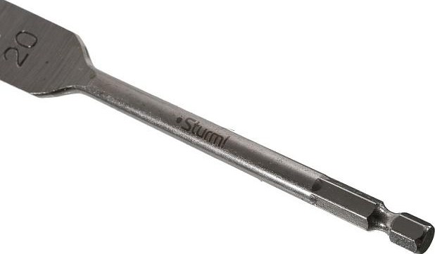 Сверло по дереву Sturm 1055-07-20 перовое 20мм, шестигр. хвостовик - изображение 3