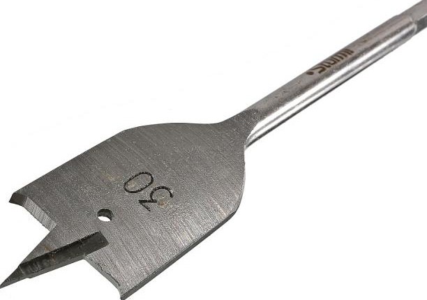 Сверло по дереву Sturm 1055-07-30 перовое 30мм, шестигр. хвостовик - изображение 3