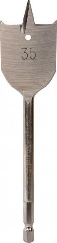 Сверло по дереву Sturm 1055-07-35 перовое 35мм, шестигр. хвостовик - изображение 2