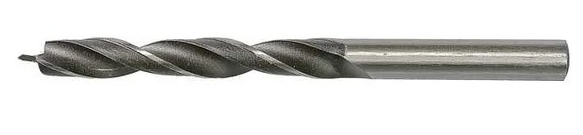 Сверло по дереву Sturm 1055-11-04 спиральное d=4мм, l=75мм, цил. хв., блистер.