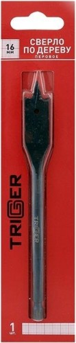 Сверло по дереву TRIGGER 71054 перовое с шестигр.хвостовиком витое 16мм тов-173544