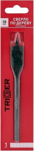 Сверло по дереву TRIGGER 71055 перовое с шестигр.хвостовиком витое 18мм тов-173545