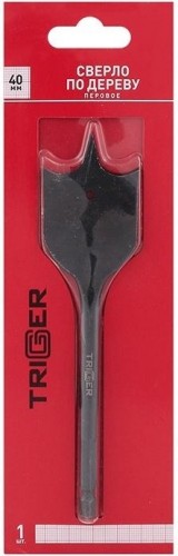 Сверло по дереву TRIGGER 71064 перовое с шестигр.хвостовиком витое 40мм тов-173554