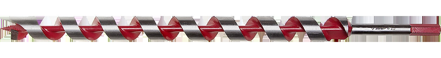 Сверло по дереву ЗУБР МАСТЕР 14x450/360мм, левиса шестигранный хвостовик 2947-450-14