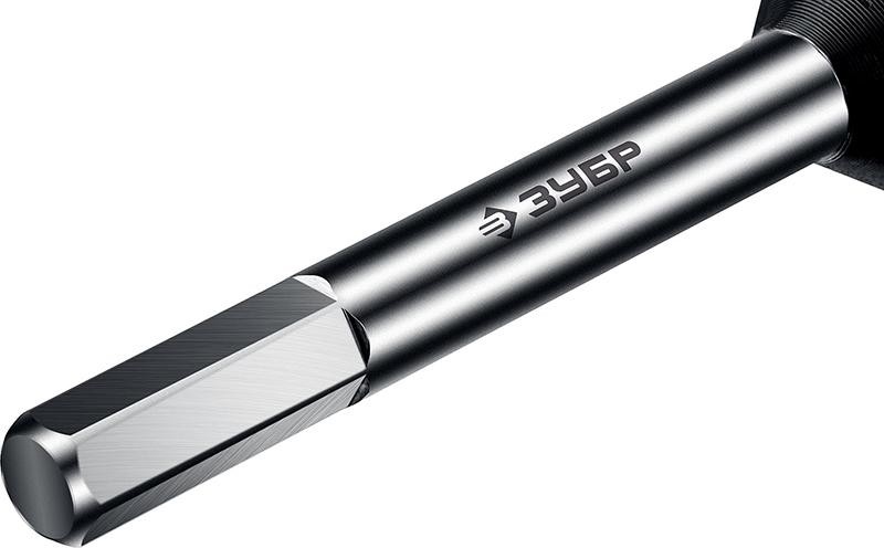 Сверло по дереву ЗУБР ПРОФЕССИОНАЛ 52x450/360мм, левиса шестигранный хвостовик 2948-450-52_z02 - изображение 3