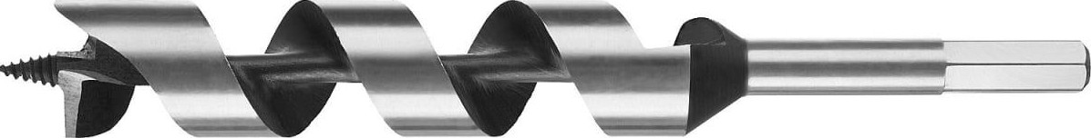 Сверло по дереву ЗУБР ПРОФЕССИОНАЛ 30x235/160мм, левиса шестигранный хвостовик 2948-235-30_z02