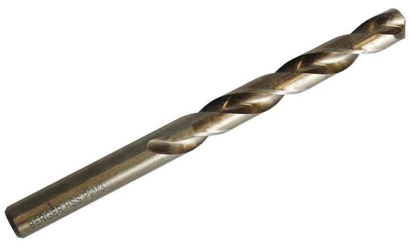 Сверло по металлу BERGER BG1476 8х117 мм быстрорежущее