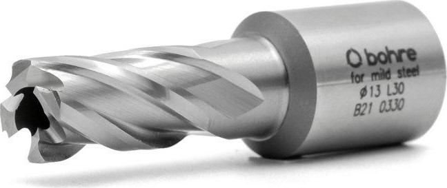 Сверло по металлу Bohre HSS 13х30 мм корончатое с хв. weldon 19 мм (3/4'') КБ010045