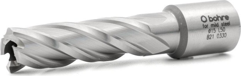 Сверло по металлу Bohre HSS 15х55 мм корончатое с хв. weldon 19 мм (3/4'') КБ010067