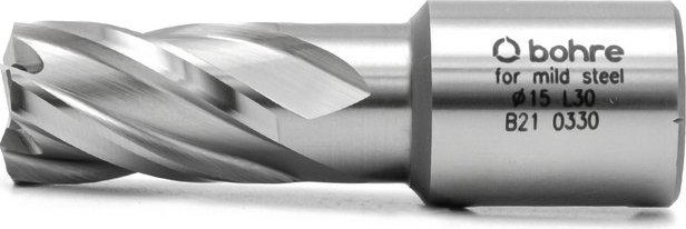 Сверло по металлу Bohre HSS 15х30 мм корончатое с хв. weldon 19 мм (3/4'') КБ010046 - изображение 2
