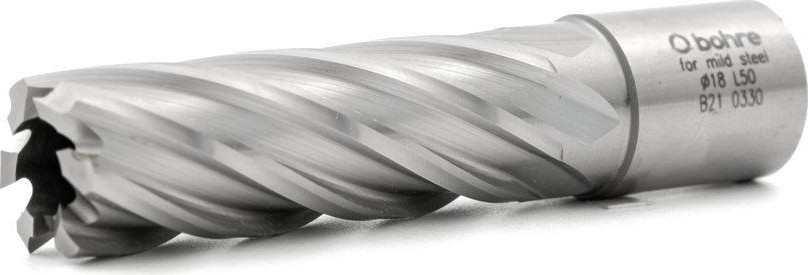 Сверло по металлу Bohre HSS 18х55 мм корончатое с хв. weldon 19 мм (3/4'') КБ010068