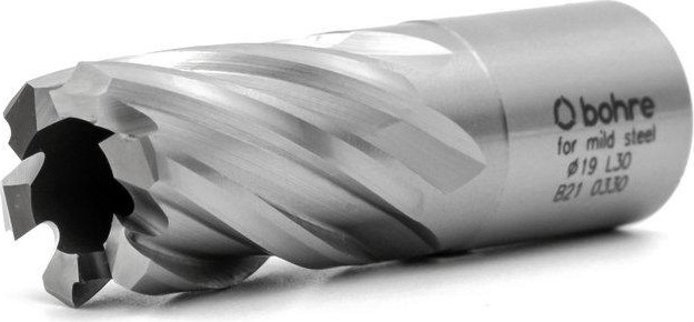 Сверло по металлу Bohre HSS 19х30 мм корончатое с хв. weldon 19 мм (3/4'') КБ010093