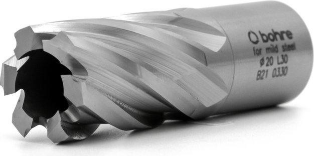 Сверло по металлу Bohre HSS 20х30 мм корончатое с хв. weldon 19 мм (3/4'') КБ010049