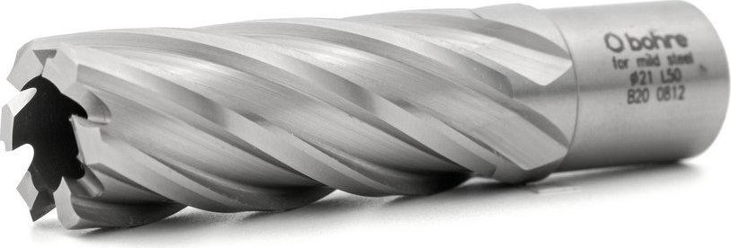Сверло по металлу Bohre HSS 21х55 мм корончатое с хв. weldon 19 мм (3/4'') КБ010095