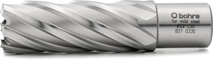 Сверло по металлу Bohre HSS 22х55 мм корончатое с хв. weldon 19 мм (3/4'') КБ010071 - изображение 2