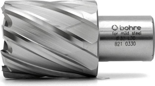 Сверло по металлу Bohre HSS 32х30 мм корончатое с хв. weldon 19 мм (3/4'') КБ010055 - изображение 3