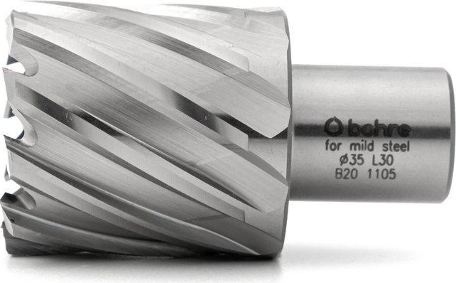 Сверло по металлу Bohre HSS 35х30 мм корончатое с хв. weldon 19 мм (3/4'') КБ010295 - изображение 2