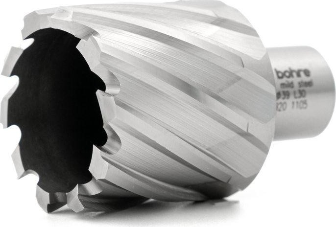 Сверло по металлу Bohre HSS 39х30 мм корончатое с хв. weldon 19 мм (3/4'') КБ010297