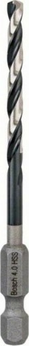 Сверло по металлу BOSCH 4,0 х 43/83 мм, Impact Control с шестигранным хвостовиком 2608577052