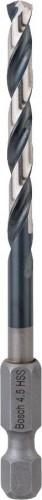 Сверло по металлу BOSCH 4,5 х 47/87 мм, Impact Control с шестигранным хвостовиком 2608577055