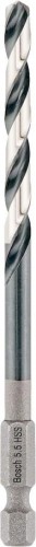 Сверло по металлу BOSCH 5,5 х 57/98 мм, Impact Control с шестигранным хвостовиком 2608577057