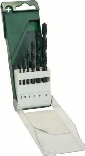 Сверло по металлу BOSCH HSS-R D2-8 6шт 2609255029