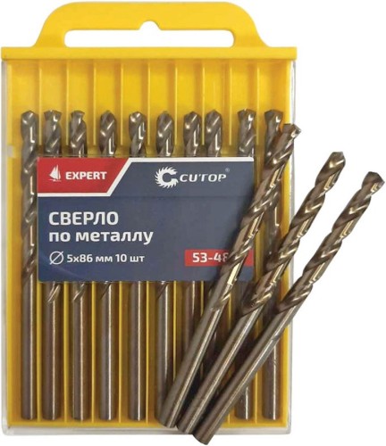 Сверло по металлу Cutop EXPERT 2,8х61мм (10 шт) 53-467