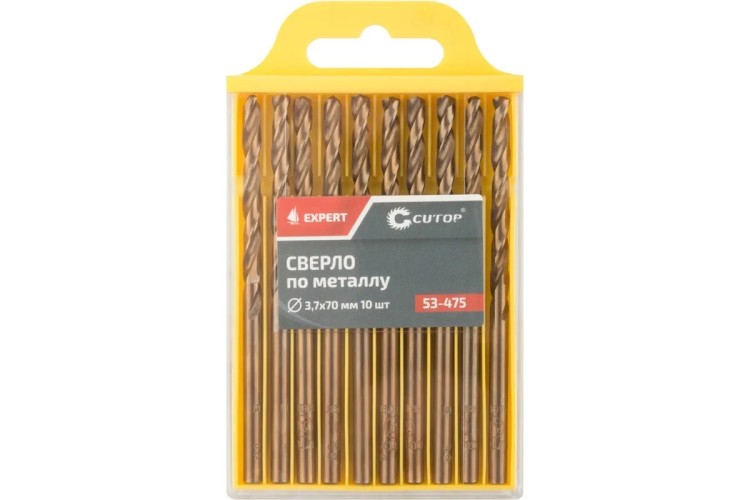 Сверло по металлу Cutop EXPERT 3,7х70 мм (10 шт) 53-475 - изображение 2