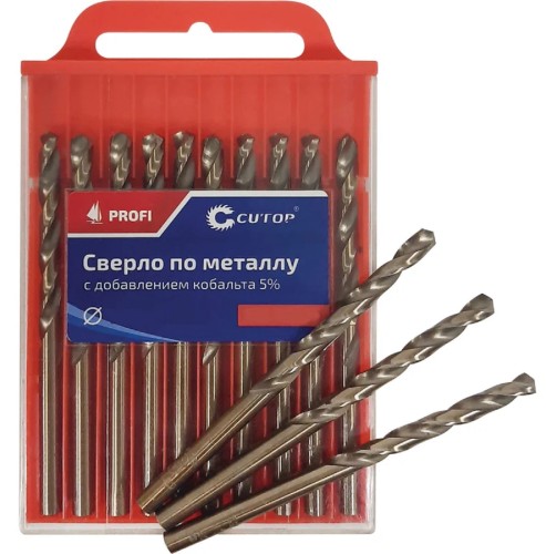 Сверло по металлу Cutop Profi 3,4x70 мм с кобальтом 5% (10 шт) 48-34-10