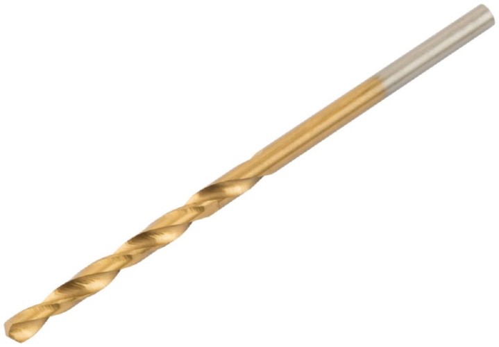 Сверло по металлу Cutop Profi 2,5х57 мм с титановым покрытием, 10 шт 52-429