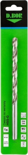 Сверло по металлу D.BOR HSS-G 4.2х78/119 мм удлиненное DIN 340 шлифованное D-TD-340-HSS-042-01 - изображение 2